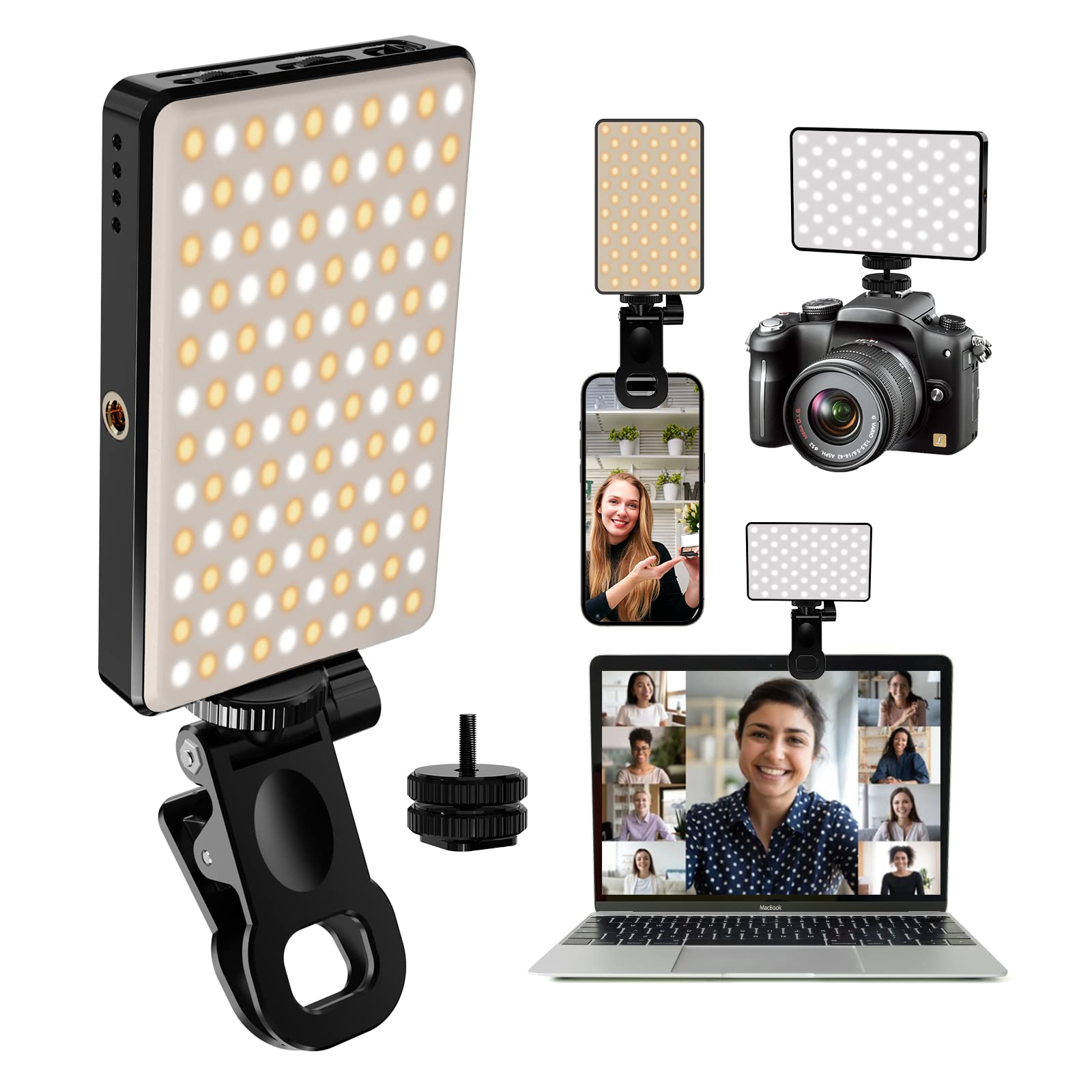 Photography Lighting Set Up - Luce per selfie a LED 3000Mah