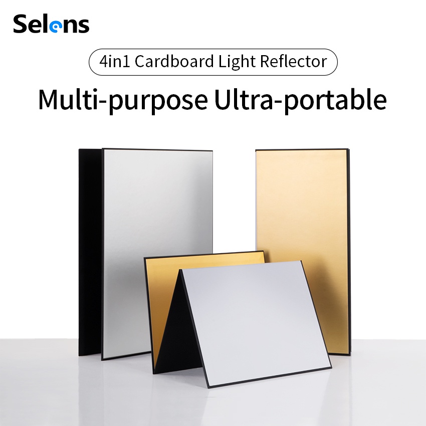 Lighting In Photography Book - Selens Photography Light Reflector A3/A4 catarifrangente
