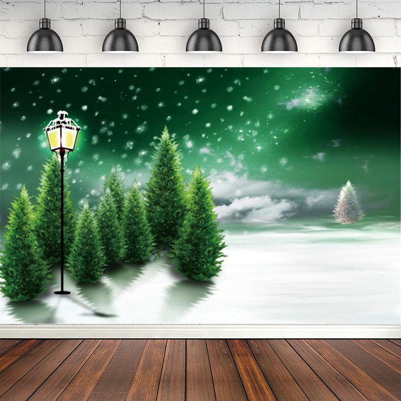 Photography Lighting White Background - Sfondo fotografico Fiocchi di neve invernali