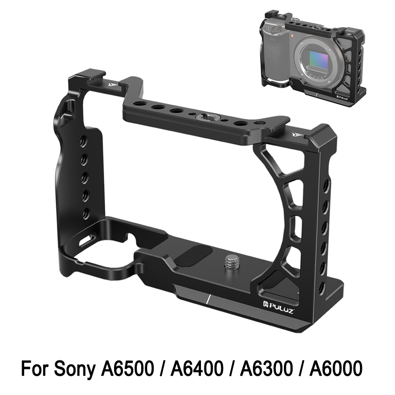 Sony Camera A6400 - Gabbia Stabilizzatrice in Metallo PULUZ per