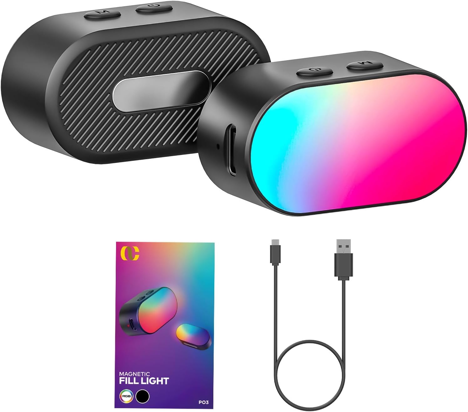 Photography Lighting Rgb - AOCHUAN Mini RGB Luce di riempimento