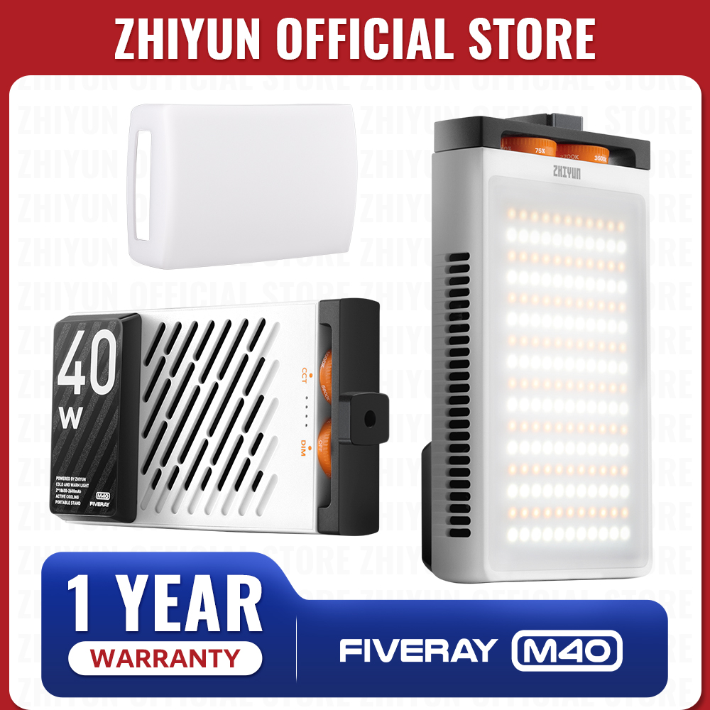 Photography Lighting For Outdoors - Luce LED portatile ZHIYUN Official FIVERAY