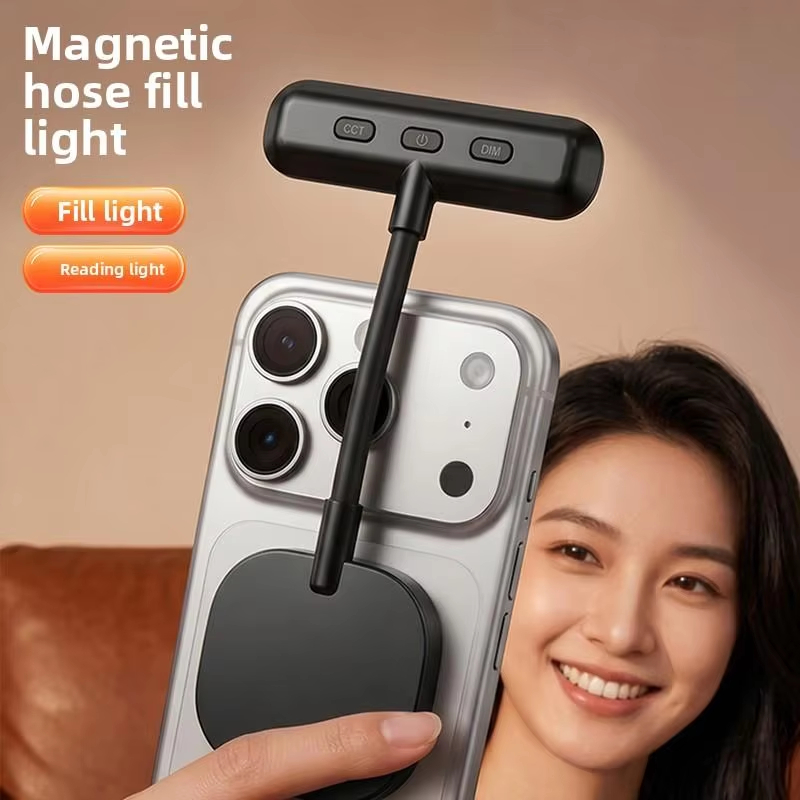 Photography Lighting Video - Luce Magnetica per Telefono Cellulare, Mini