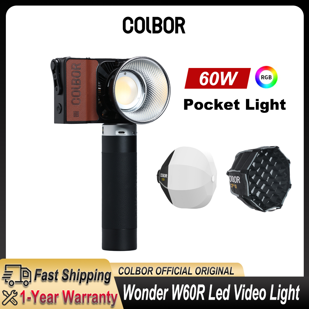 Photography Lighting For Outdoors - Colbor Wonder W60 Luce Video LED