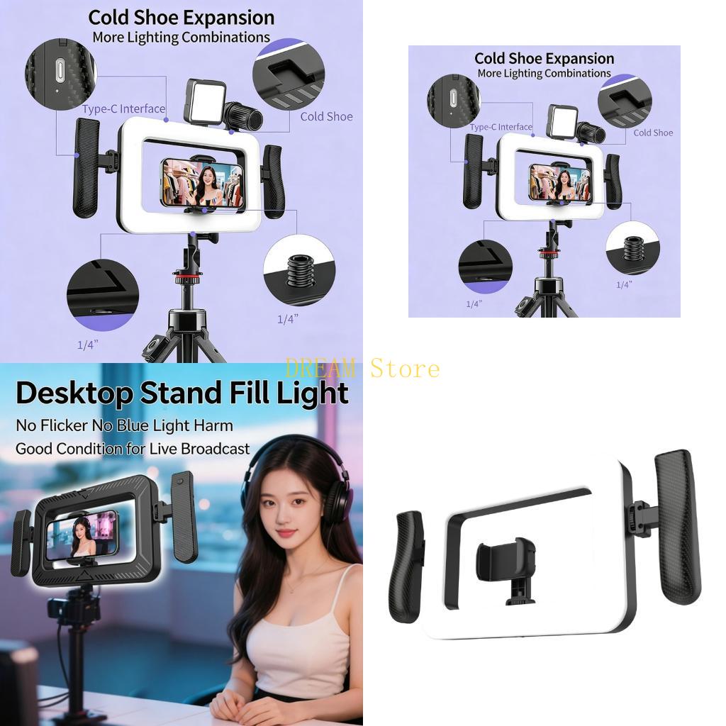 Photography Lighting Design - Luce portatile portatile 360 ​​Luminosità regolabile