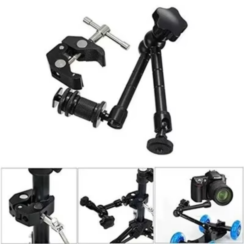 Photography Lighting Description - Morsetto Super Clamp 7/11 Pollici con