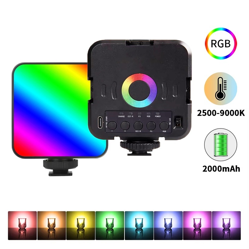 Photography Lighting Rgb - Mini Luce Video RGB Portatile per