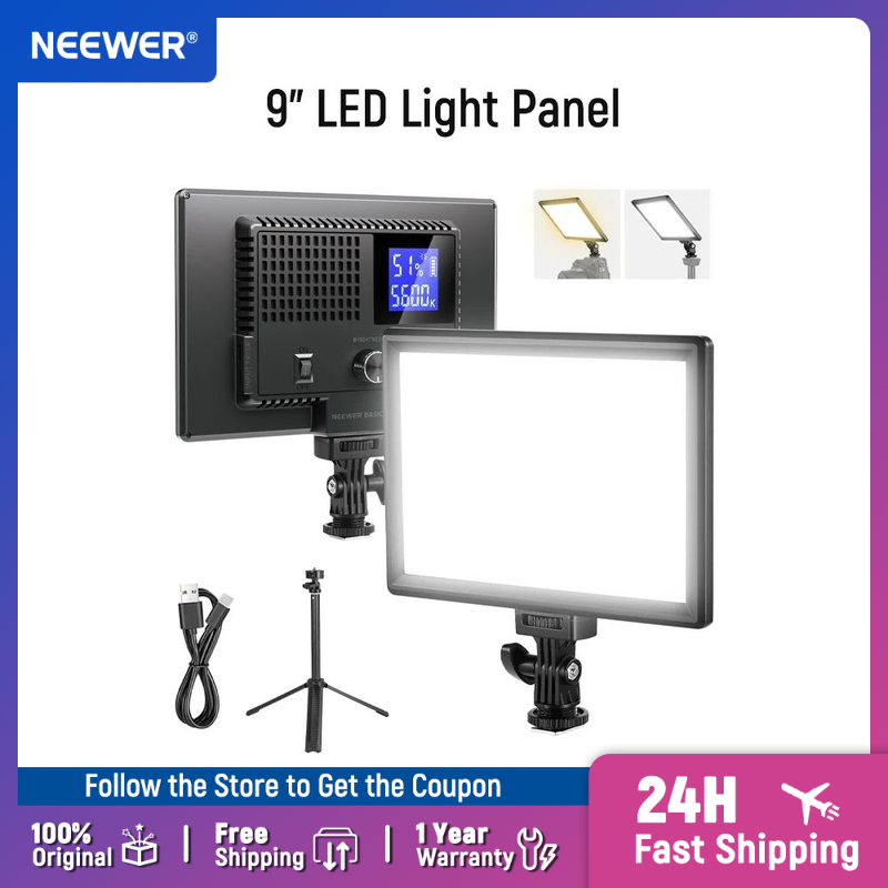 Pannello LED NEEWER Basics 9 p - Photography Lighting Kit Neewer recensione e prezzo