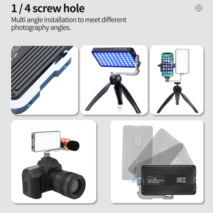 Luce RGB a Pannello Piatto Pix - Photography Lighting Rgb recensione e prezzo