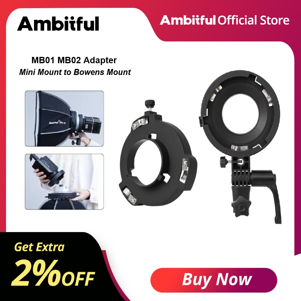Adattatore Mini Mount Ambitful - Photography Lighting Set Up recensione e prezzo