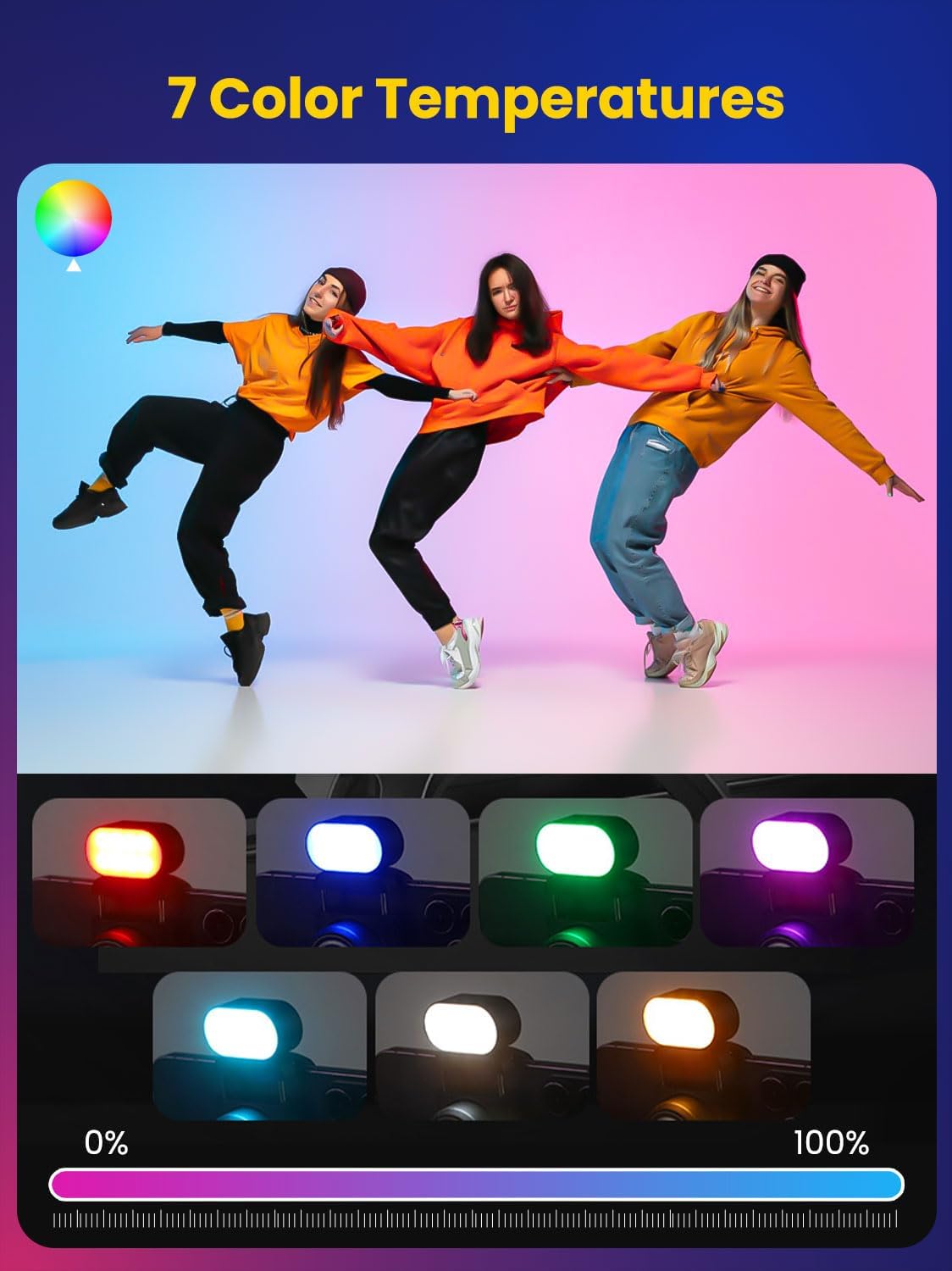 AOCHUAN Mini RGB Luce di riemp - Photography Lighting Rgb recensione e prezzo