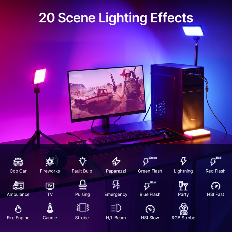 Ulanzi LT002 Luce video LED ta - Photography Lighting Description recensione e prezzo