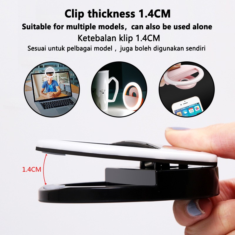 LED Selfie Ring Light 3 modali - Photography Lighting Set Up recensione e prezzo