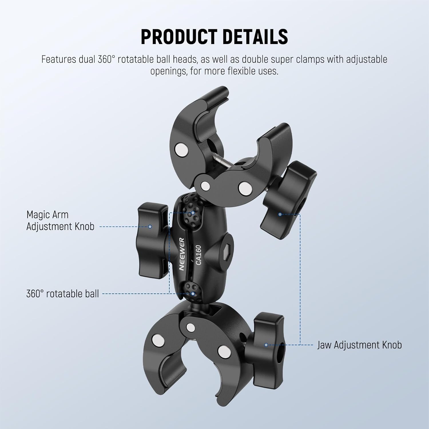 NEEWER Supporto doppio super m - Photography Lighting Kit Neewer recensione e prezzo