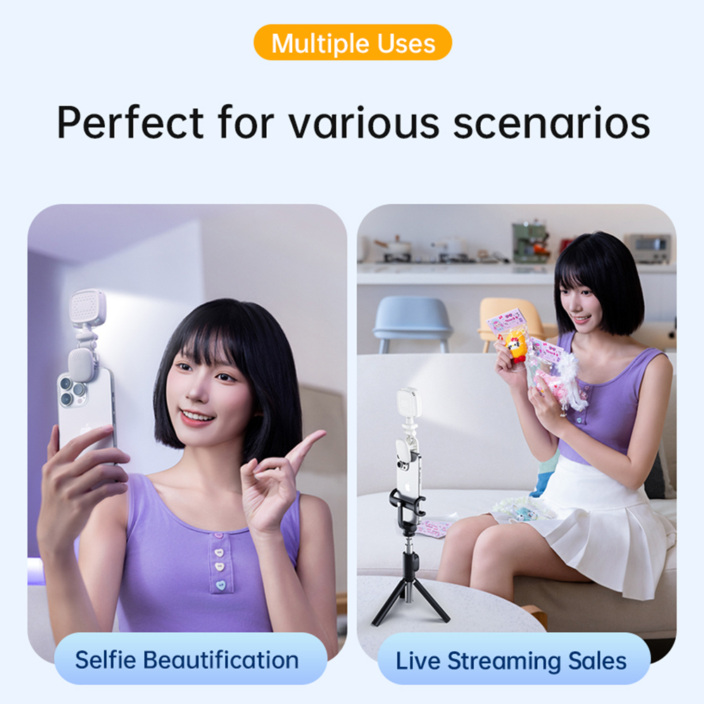 Lampada portatile per selfie a - Photography Lighting Video recensione e prezzo