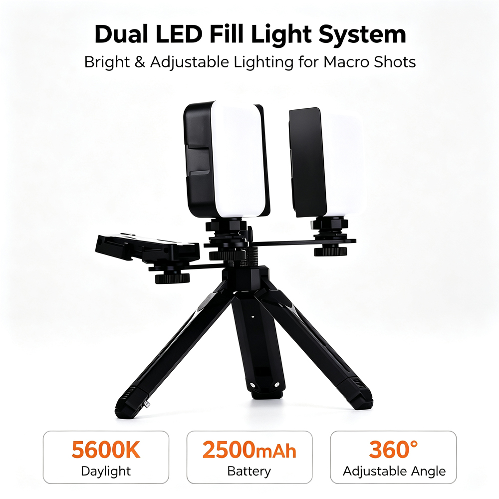 Lampada a LED per fotografia F - Photography Lighting Flash recensione e prezzo