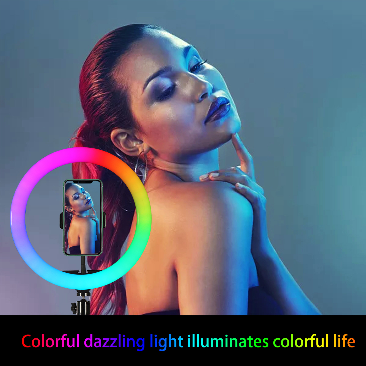 Luce ad Anello RGB da 10 Polli - Photography Lighting Rgb recensione e prezzo