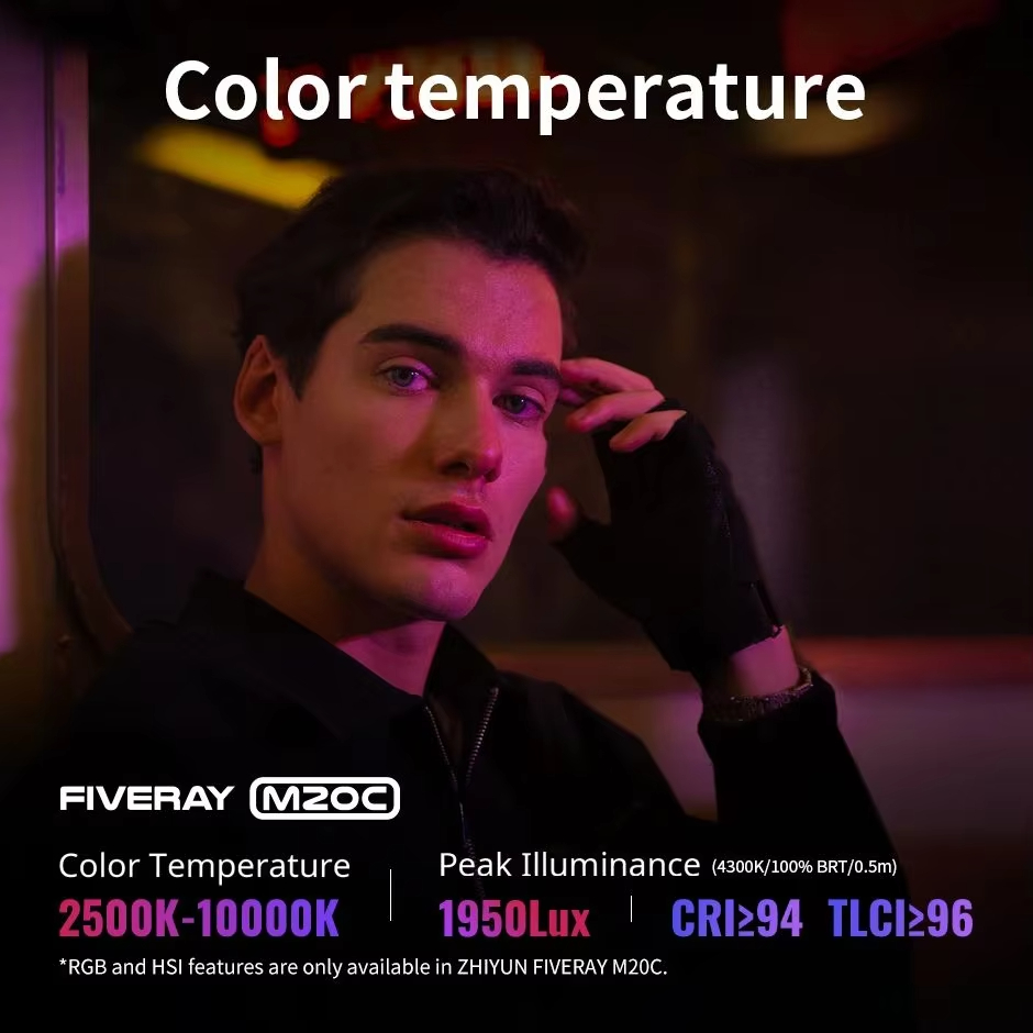 ZHIYUN FIVERAY M20C RGB M20 Lu - Photography Lighting Rgb recensione e prezzo