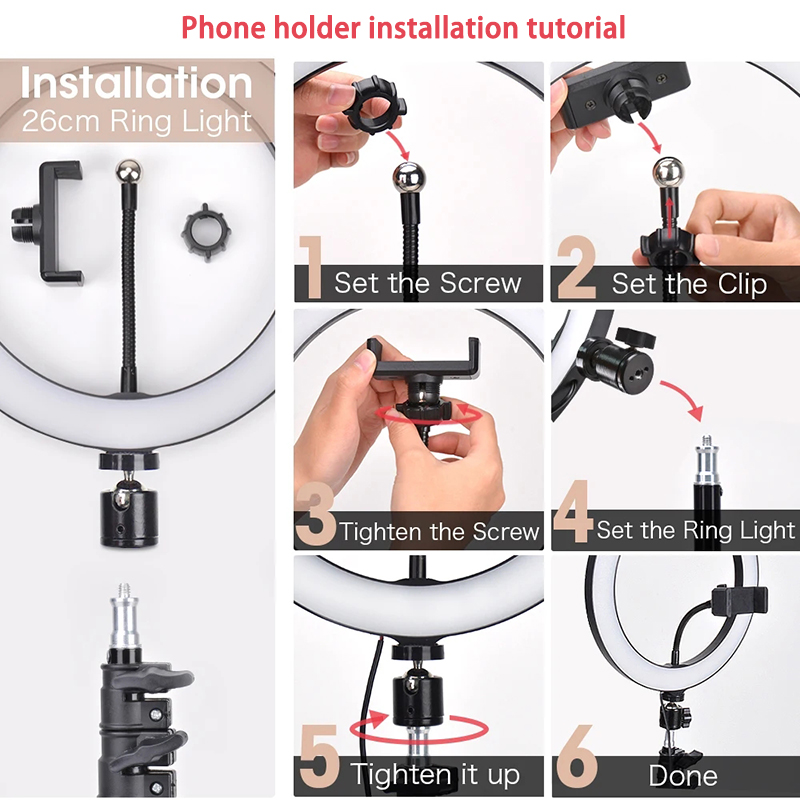 Luce LED per Video 16/26/33cm, - Photography Lighting Tool recensione e prezzo