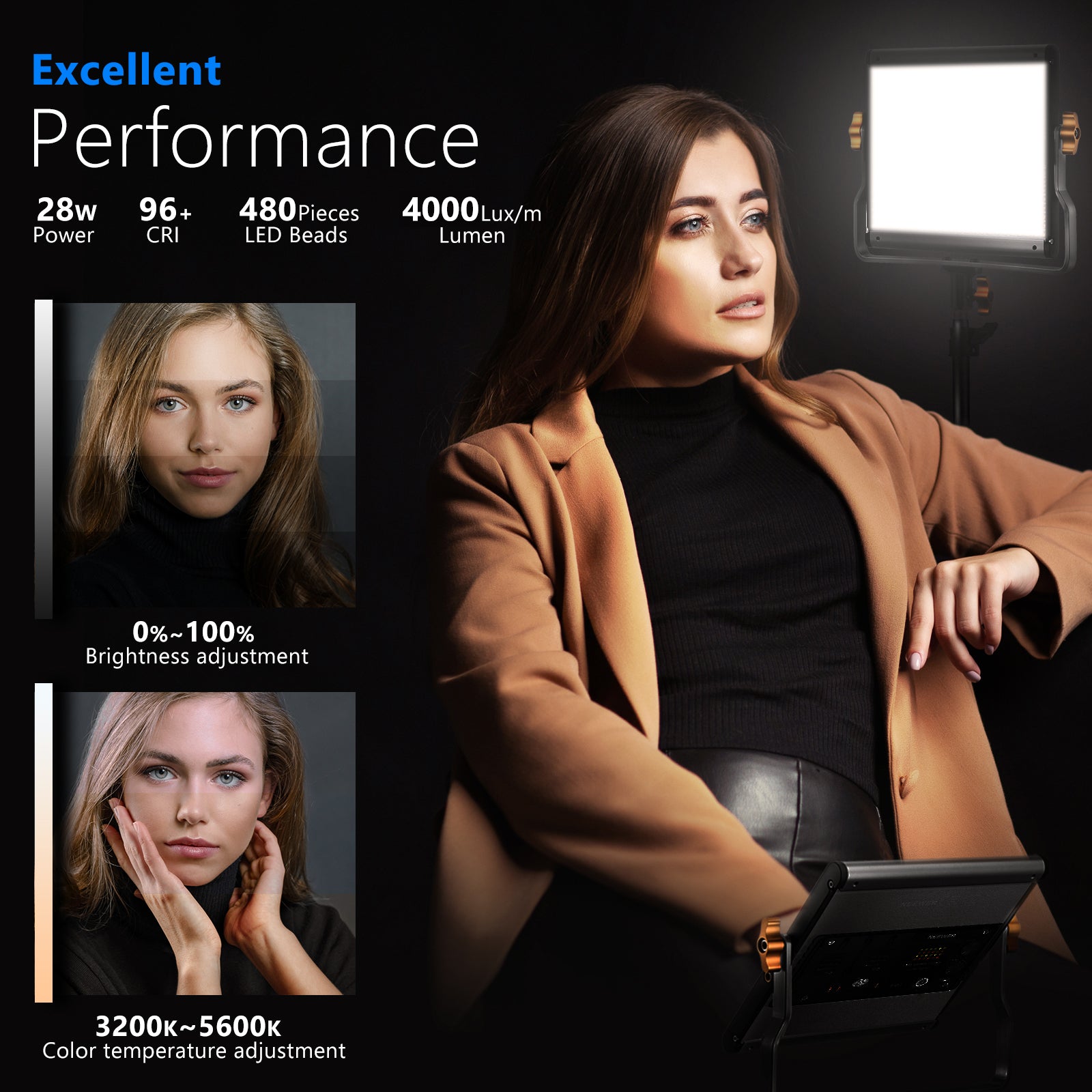 Neewer Luce video professional - Photography Lighting Kit Neewer recensione e prezzo
