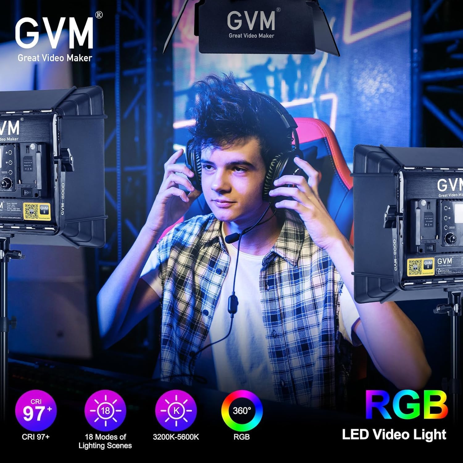Kit di Illuminazione Video LED - Photography Lighting Rgb recensione e prezzo