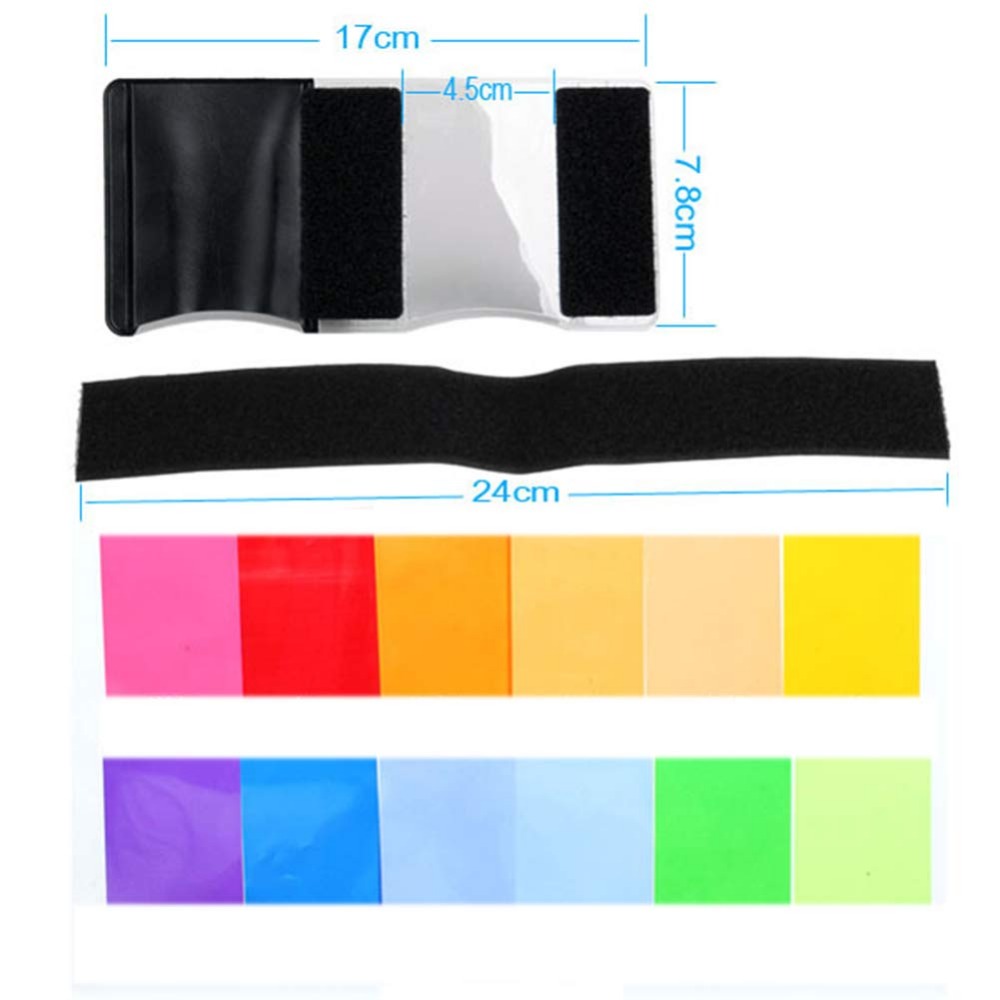 Kit di 12 Gel Colorati per Fla - Photography Lighting Flash recensione e prezzo