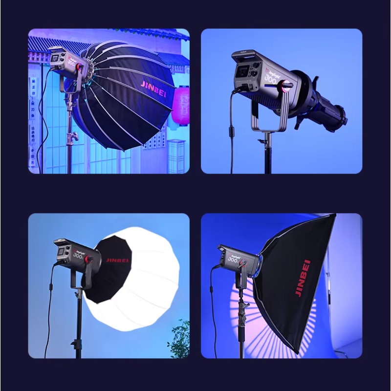 JINBEI JL300C RGB Luce LED Por - Good Lighting In Photography recensione e prezzo